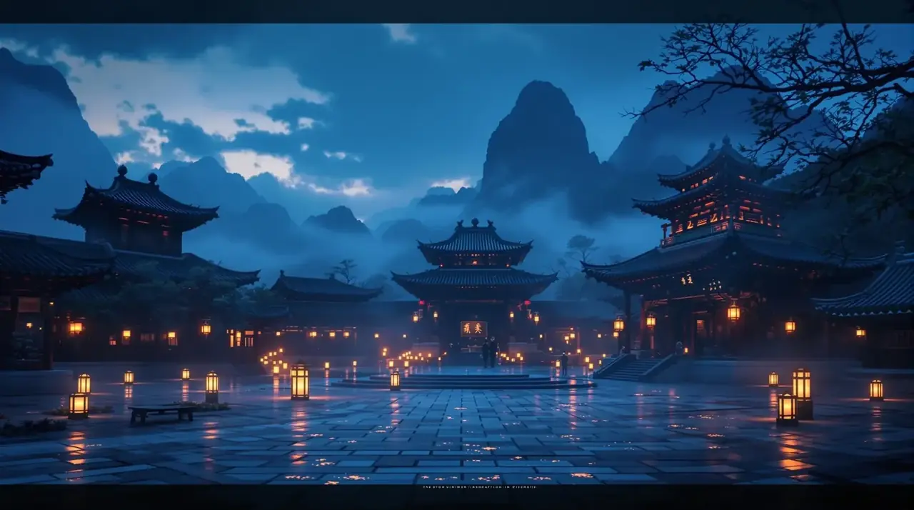 短剧春夜独娇横幅剧照，甜宠题材